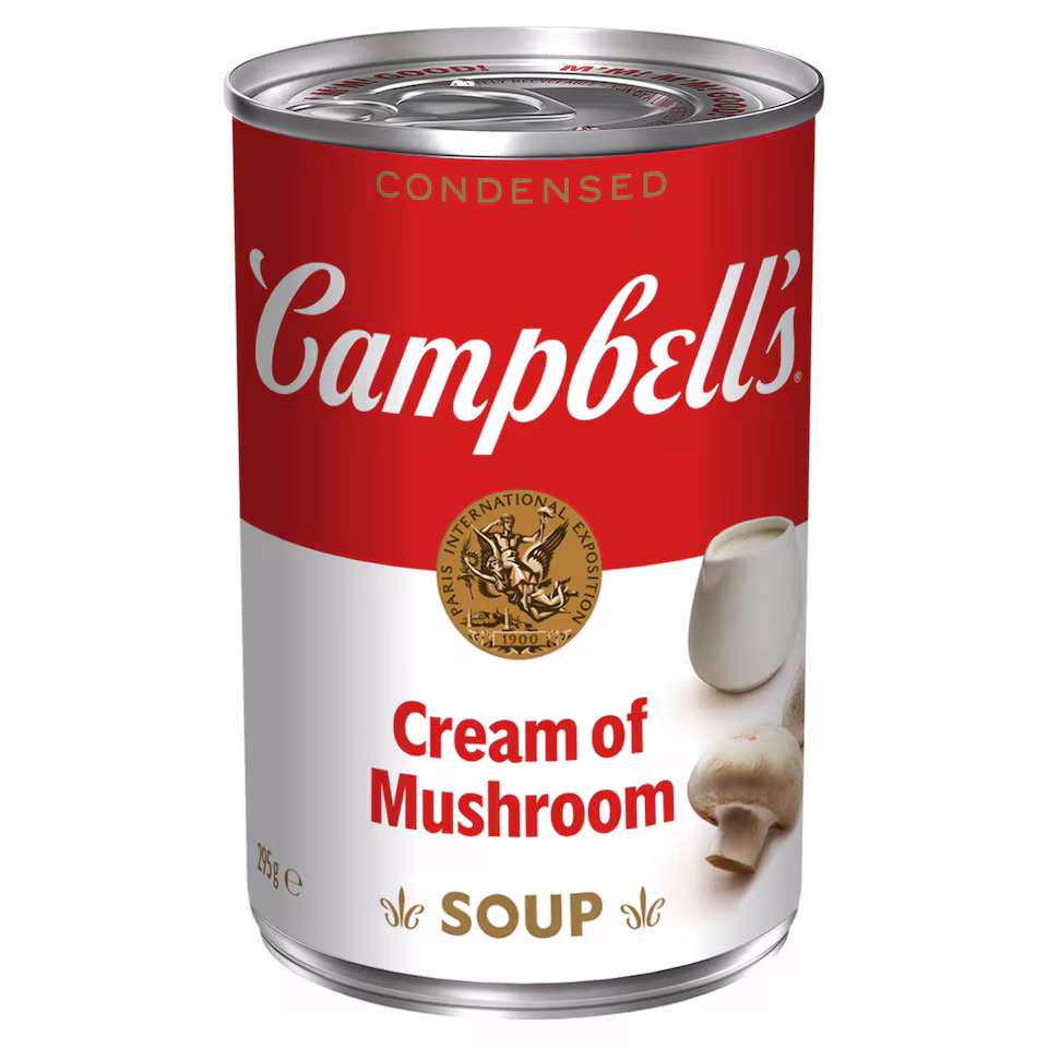 Campbell's Condensed Cream of Mushroom Soup 295g