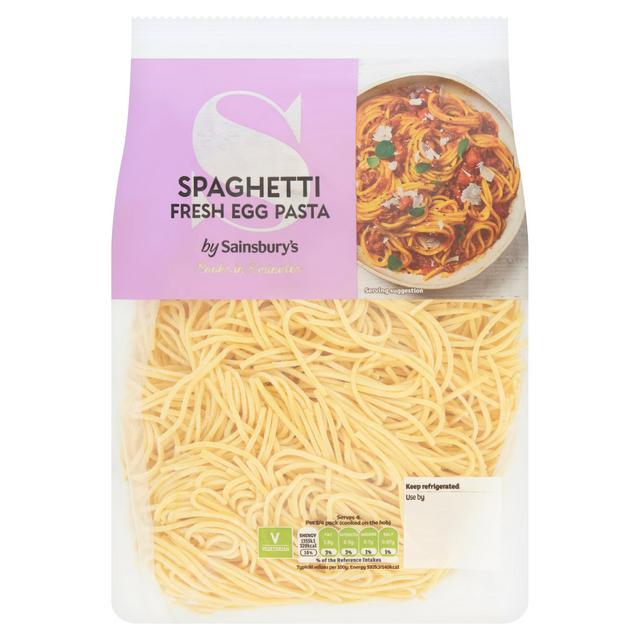 Sainsbury's Fresh Egg Spaghetti 500g