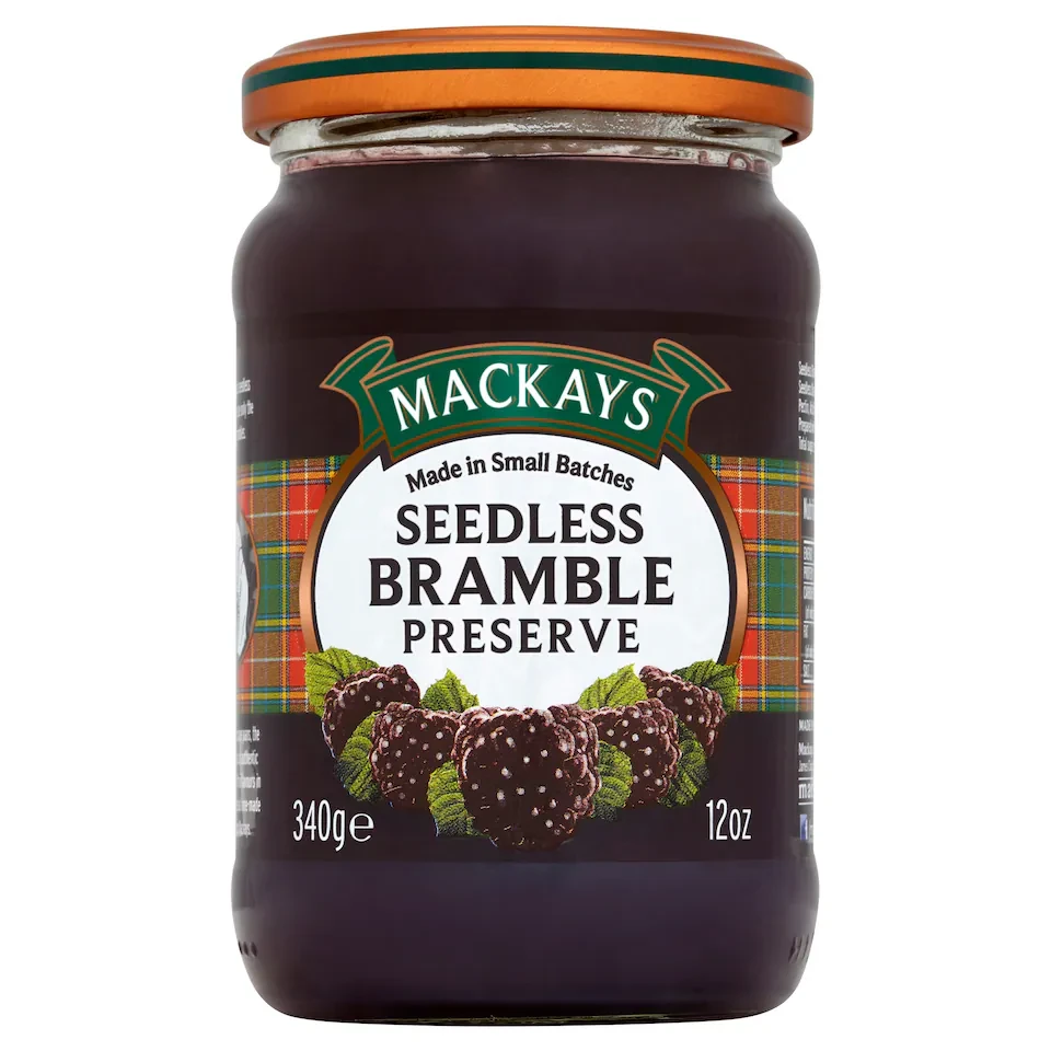 Mackays Seedless Bramble Preserve 340G (L)