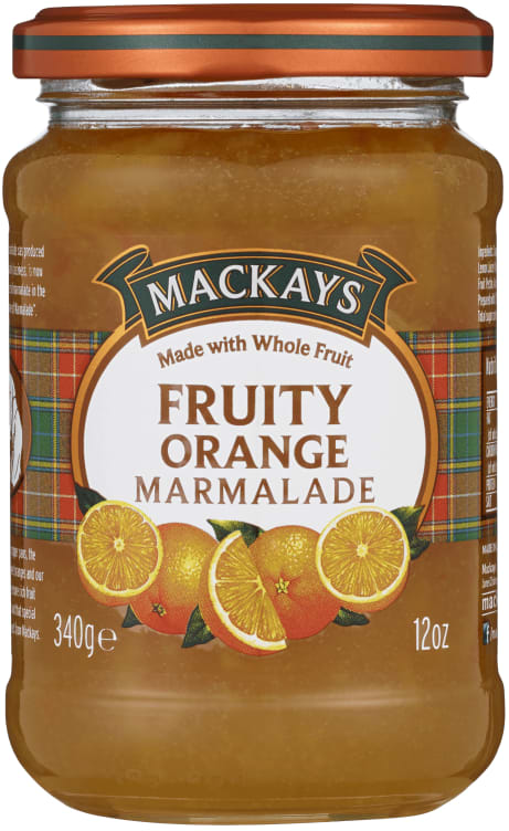 Appelsinmarmelade Søt 340g Mackays