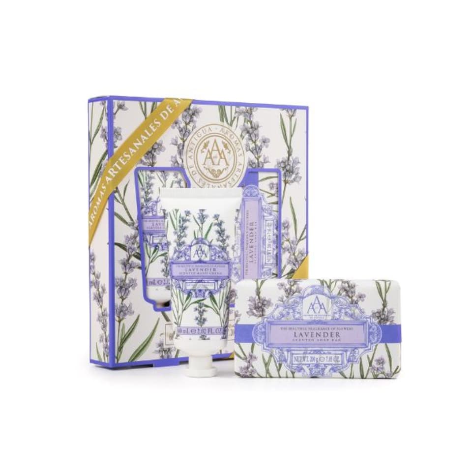AAA Lavender Hand Care Gift Set with Hand Cream and Soap Bar