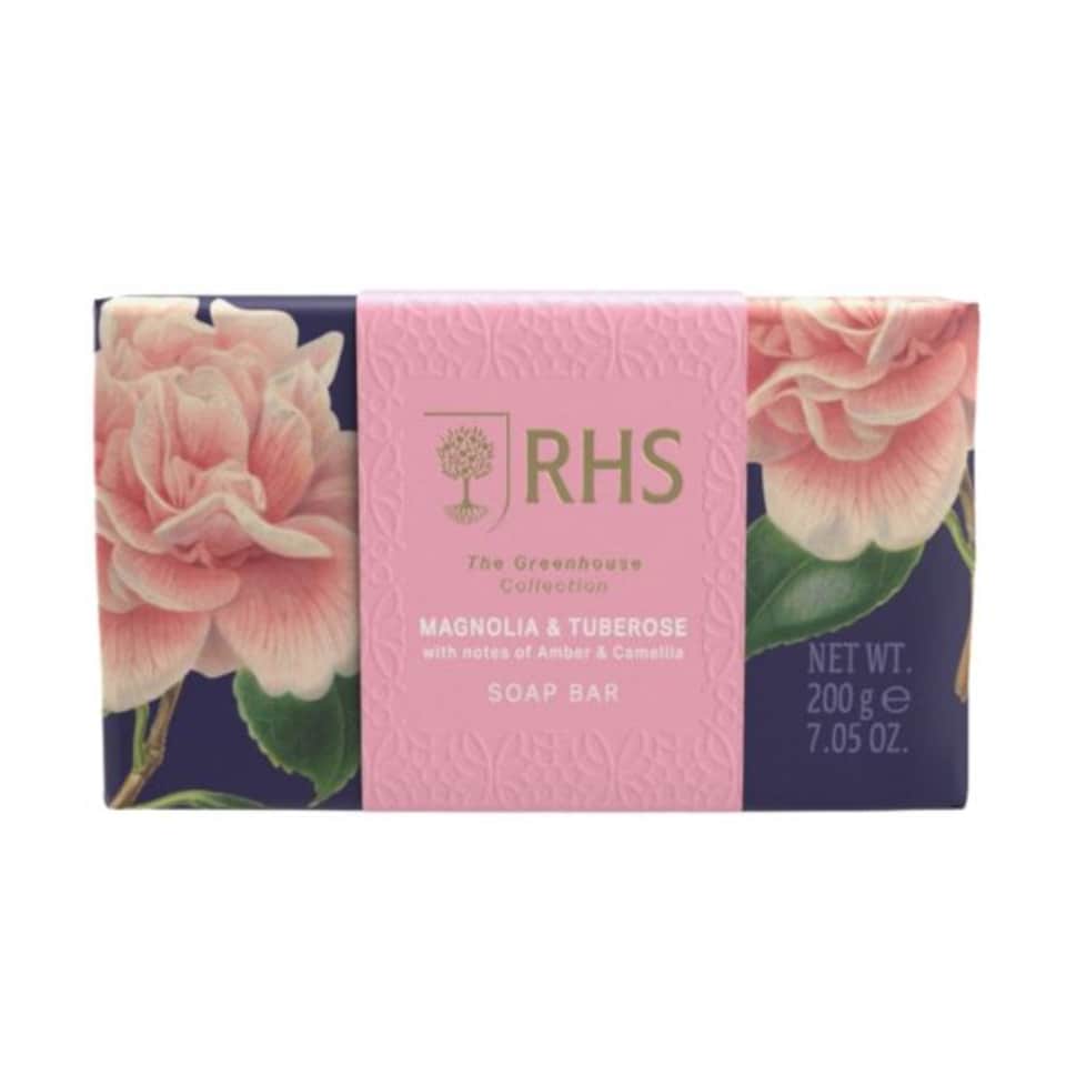 RHS Flower Show Magnolia & Tuberose Luxury Soap 200g