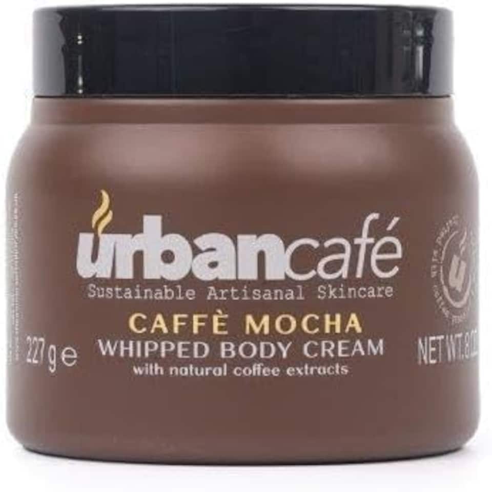 Urban Cafe Whipped Body Cream Shea Cocoa Butter Caffe Mocha 227g