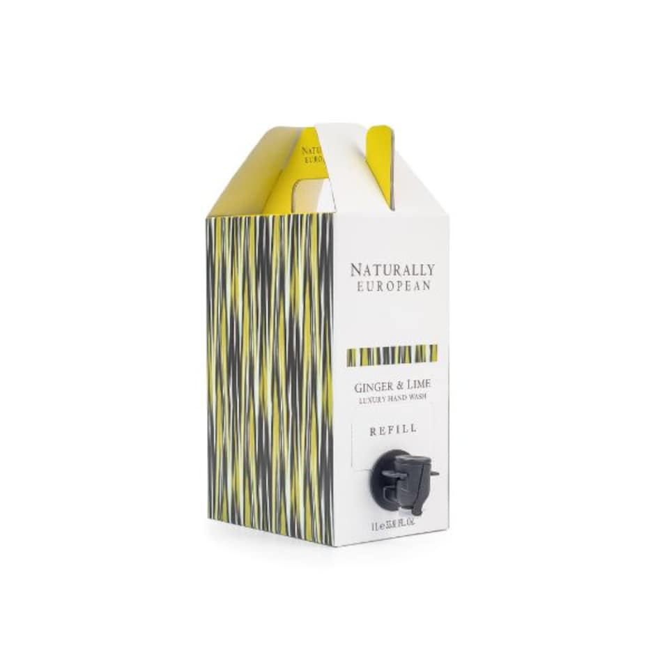 Naturally European Ginger & Lime Hand Wash Refill 1L