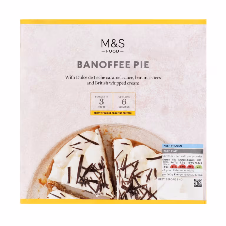 M&S Banoffee Pie