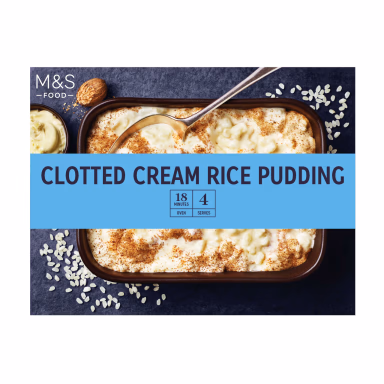 M&S Clotted Cream Rice Pudding