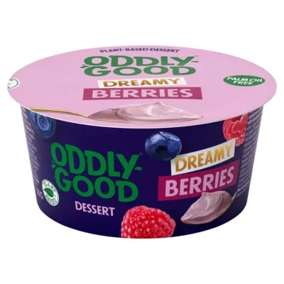 Oddlygood Dreamy Berries Plant Based Gluten Free Dessert 130g