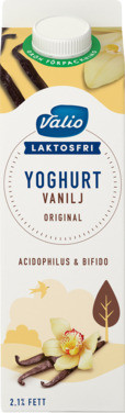 Laktosefri Yoghurt Vanilje 1000g