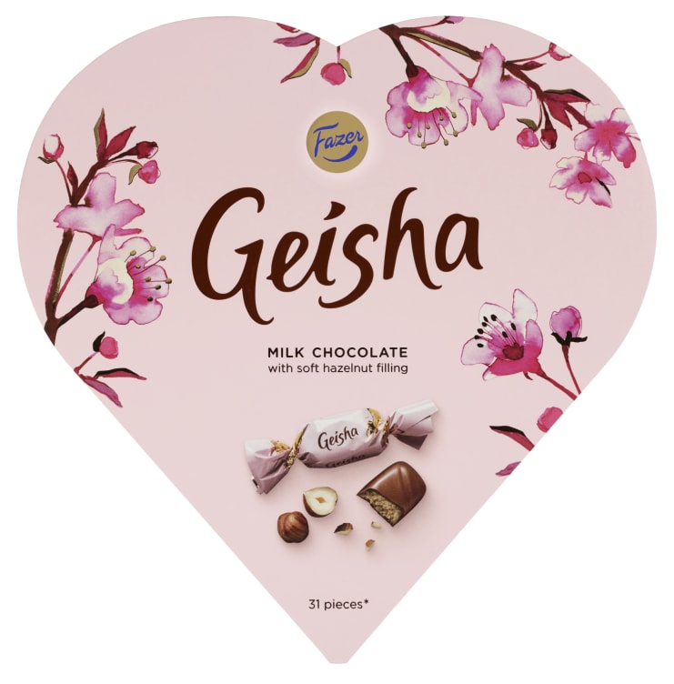 Geisha Heart 225g Fazer