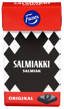 Fazer Salmiakki Pastiller 40g