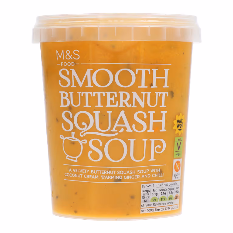 M&S Butternut Squash Soup