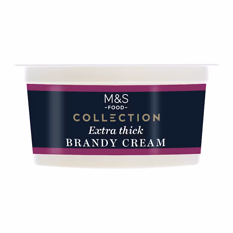 M&S Collection Extra Thick Brandy Cream