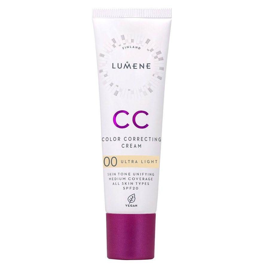 Lumene CC Color Correcting Cream SPF20 00 Ultra Light 30ml