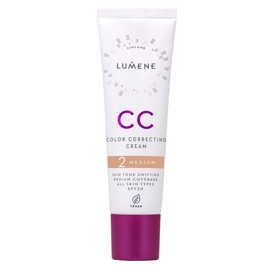 Lumene CC Color Correcting Cream SPF20 2 Medium 30ml