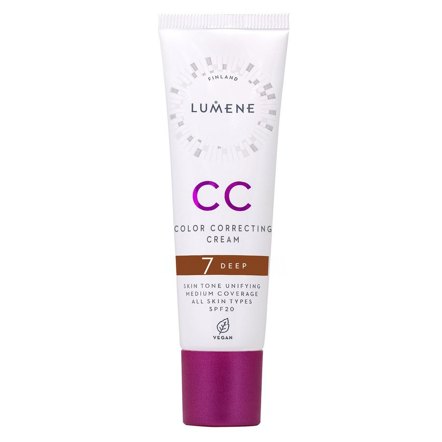 Lumene CC Color Correcting Cream SPF20 7 Deep 30ml