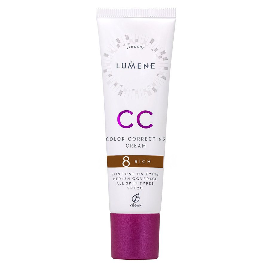 Lumene CC Color Correcting Cream SPF20 8 Rich 30ml