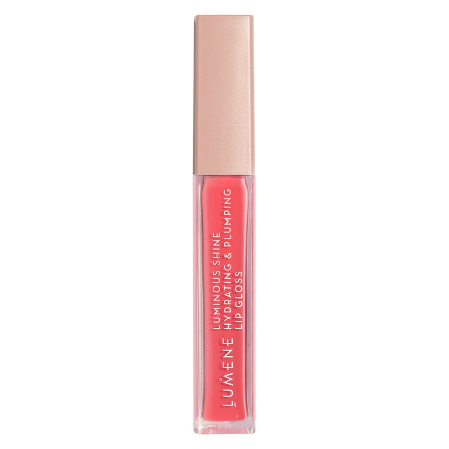 Lumene Luminous Shine Hydrating & Plumping Lip Gloss 5 ml ─ 4 Peach Pink