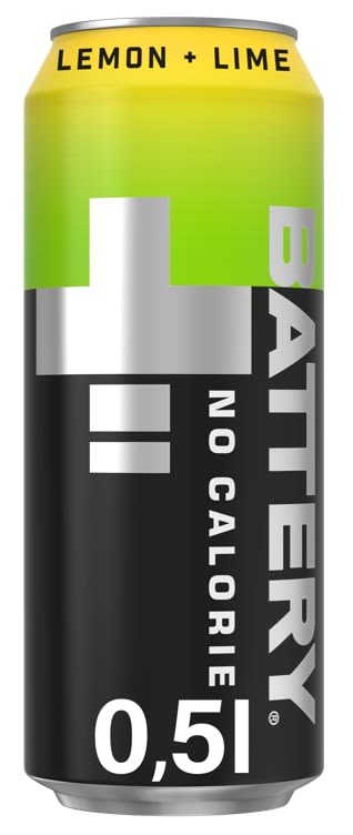 Battery No Calorie Lemon+Lime 0,5l boks