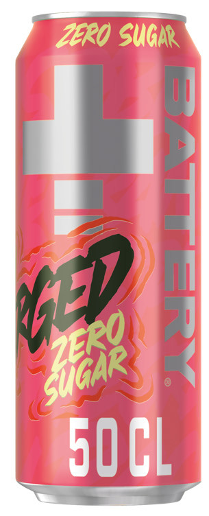 Battery Charged Raspberry&Pomegran 0,5l boks