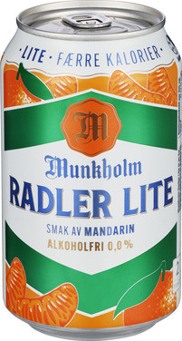 Munkholm Radler Lite Mandarin 0.33