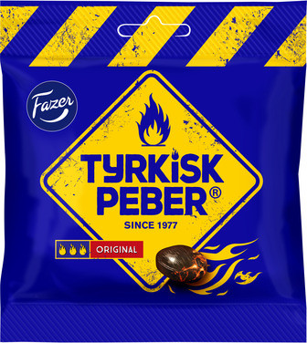 Fazer Tyrkisk Peber Original Godteri 80g