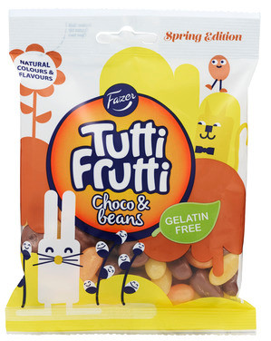 Fazer Tutti Frutti Choco Beans 120g