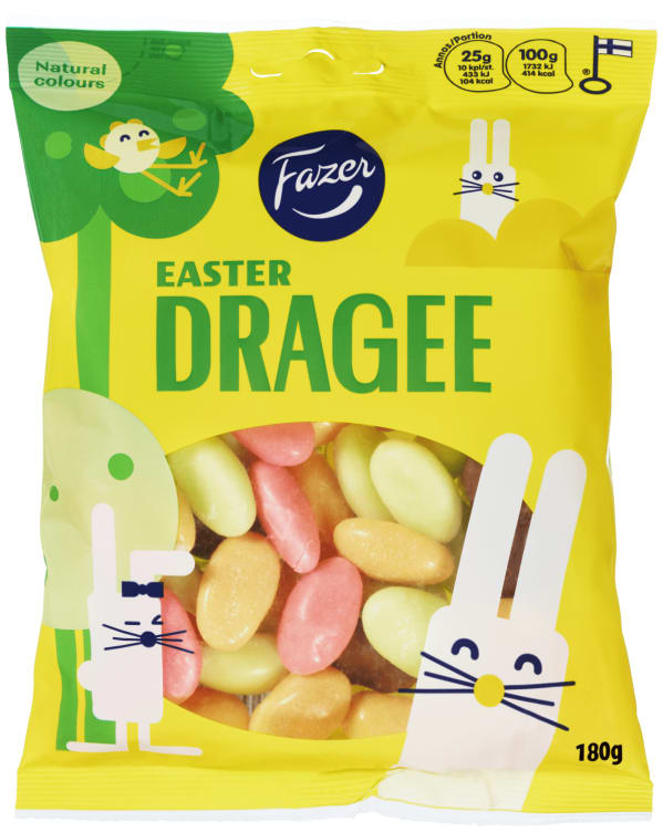 Easter Dragee 180g Fazer