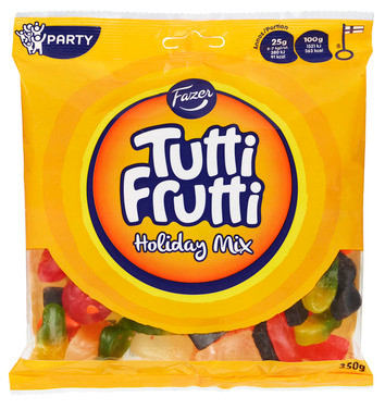 Fazer Tutti Frutti Holiday Mix 350g