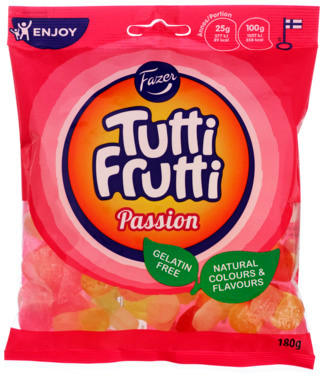 Fazer Tutti Frutti Passion 180g