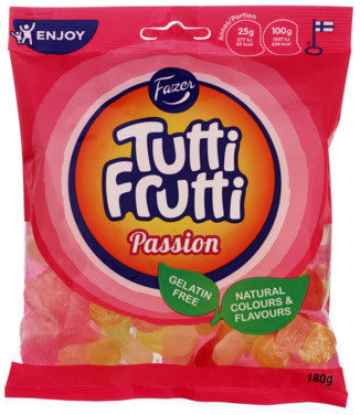 Fazer Tutti Frutti Passion 180g
