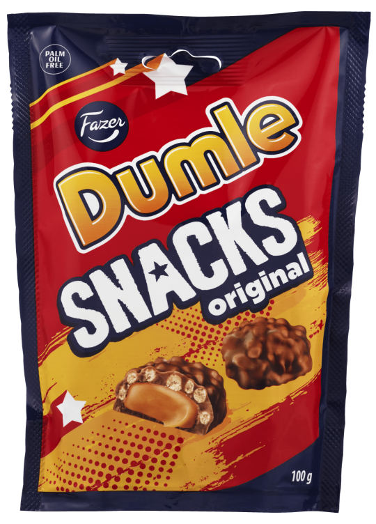 Dumle Snacks Sjokolade 100g Fazer
