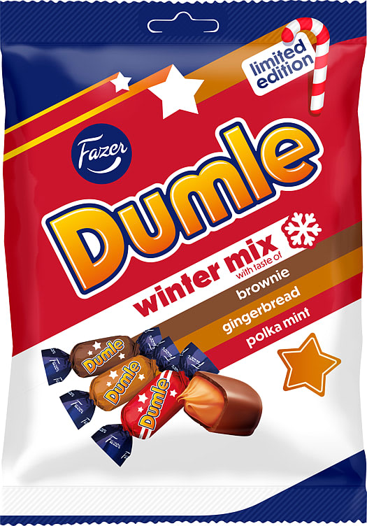 Dumle Vintermix Jul 180g Fazer