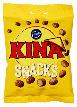 Fazer Kina Gul Snacks 90g