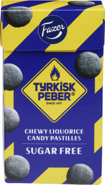 Fazer Tyrkisk Peber Sugarfree Pastill 40g