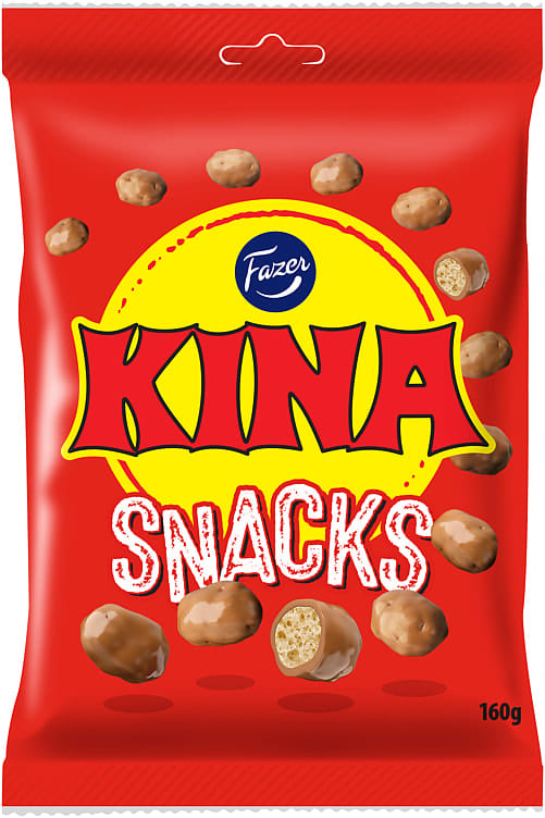 Kina Snacks Rød 160g Fazer