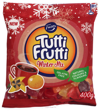 Fazer Tutti Frutti Winter Mix 400g