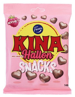 Kina Snacks Bringebær