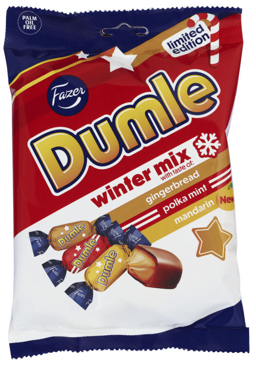 Dumle Winter Mix 180g Fazer