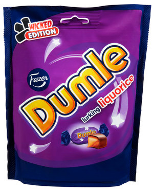 Fazer Dumle Liquorice Wicked Edition 220g X 18