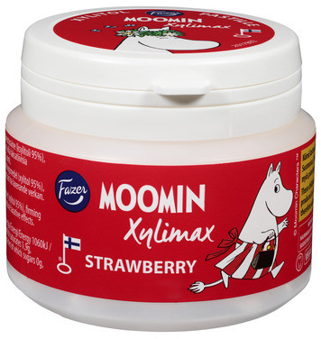 Fazer Xylimax Moomin Strawberry Pastilles 85g