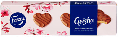 Fazer Geisha Chocolate Covered Biscuit 100g