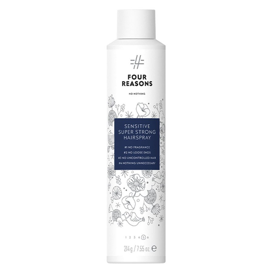 Four Reasons No Nothing Sensitive Super Strong Hairspray 214,1g