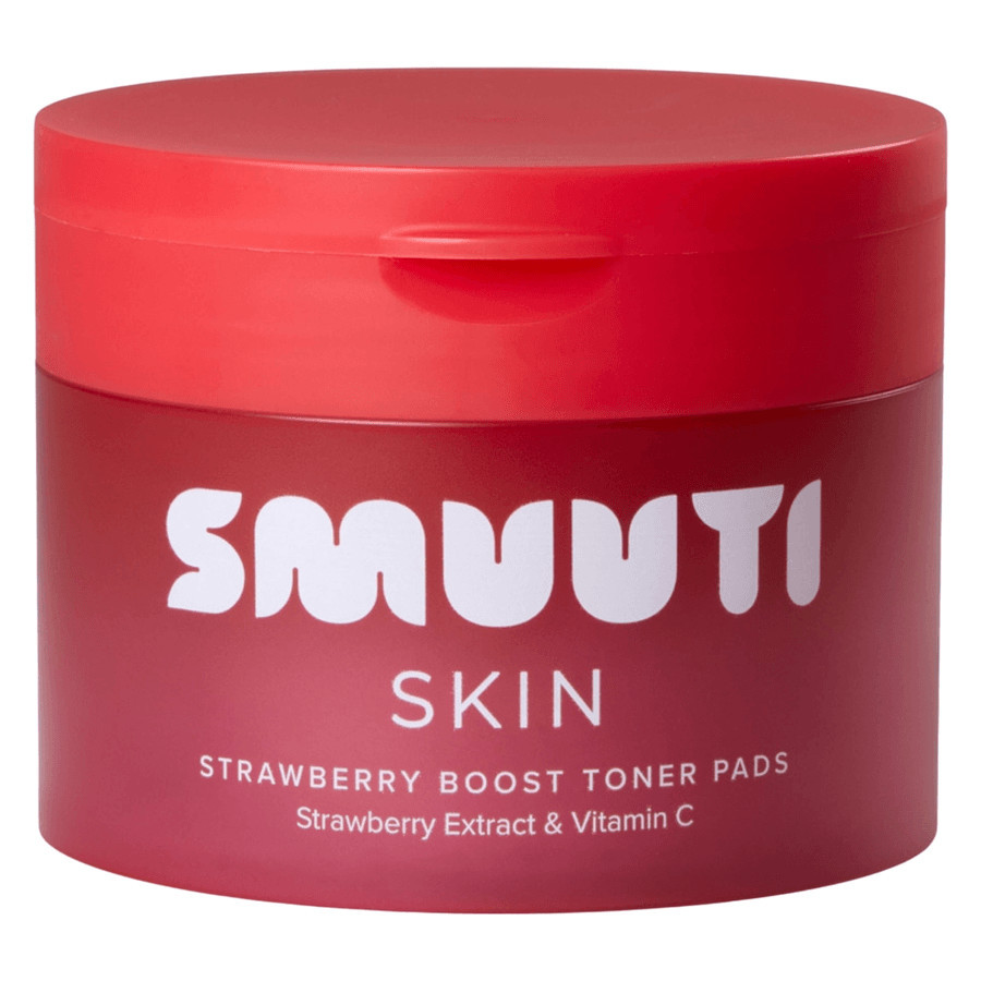 Smuuti Skin Strawberry Boost Toner Pads 60pcs