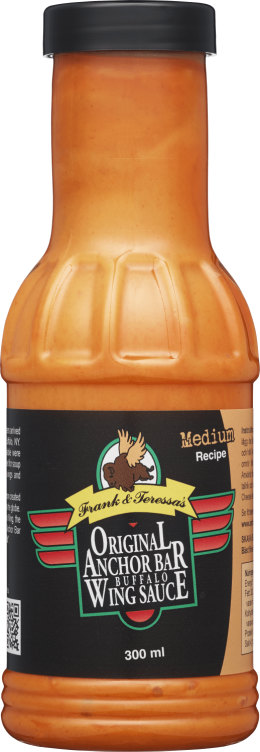 Buffalo Wing Sauce Medium 300ml Anchor Bar