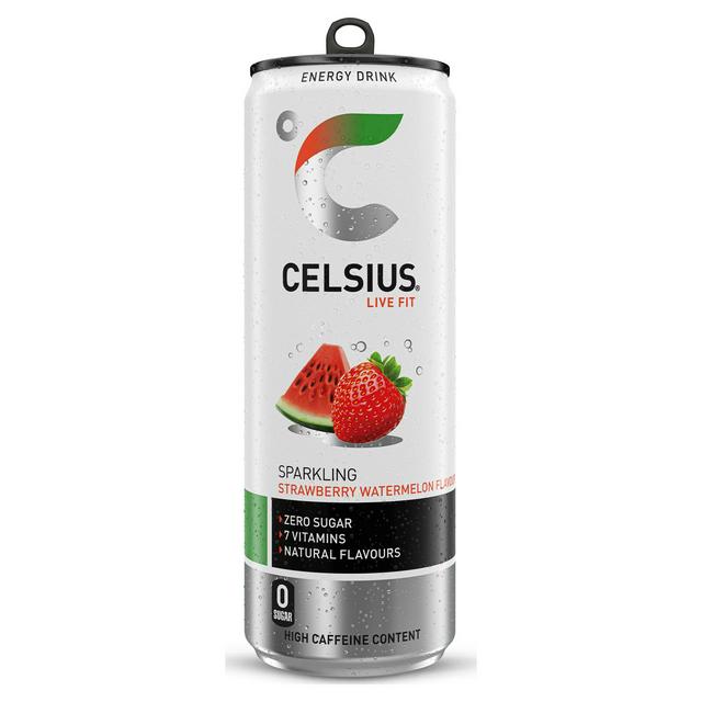 Celsius 355ml Energy Drink Sparkling Strawberry Watermelon