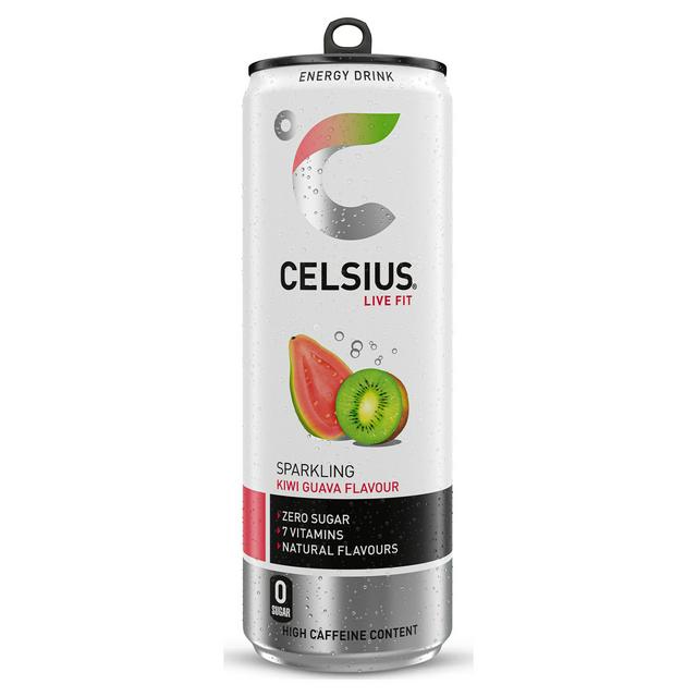 Celsius 355ml Energy Drink Sparkling Kiwi Guava