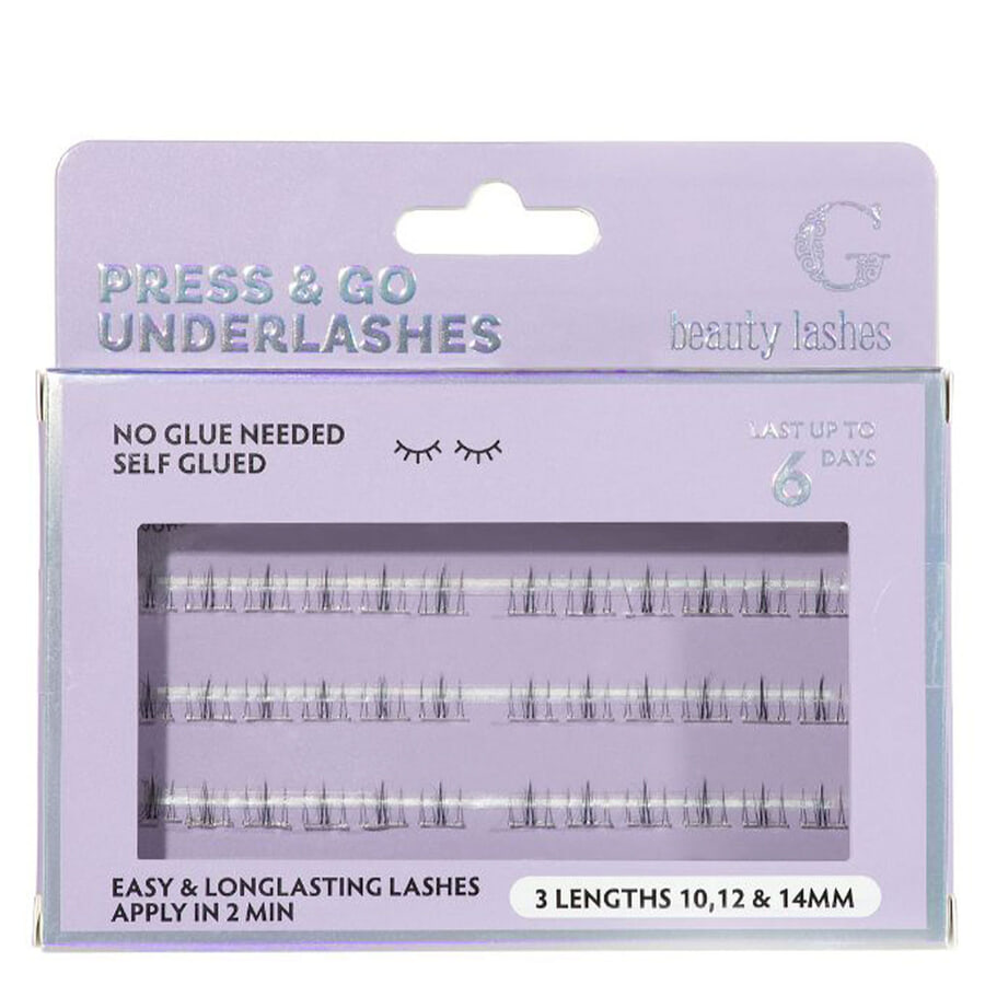 G Beauty Lashes Press & Go Lower Lashes Vivid