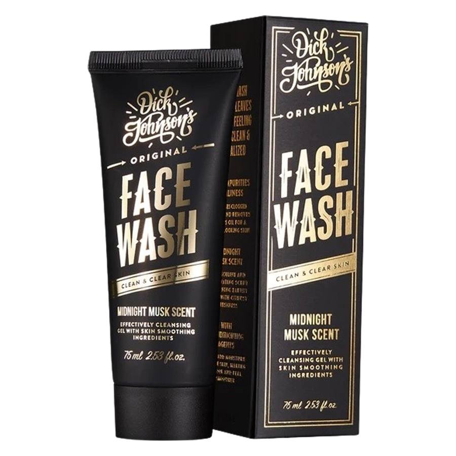 Dick Johnson Face Wash Midnight Musk 75ml