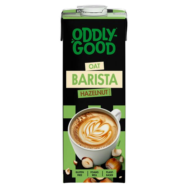 Oddlygood 1L Hazelnut Flavour Oat Barista Drink