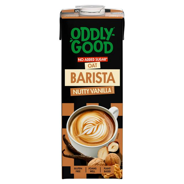 Oddlygood 1L Nutty Vanilla Flavour Oat Barista